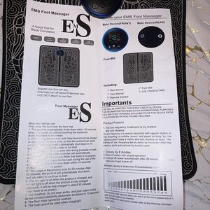 EMS Foot Massager with Black Design